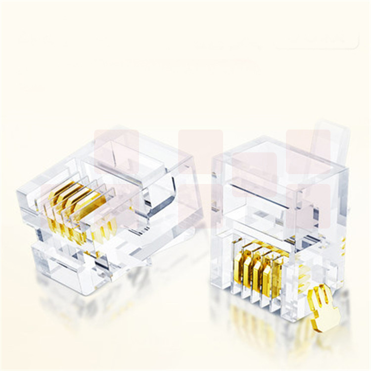 巨联 四芯(6P4C) 水晶头