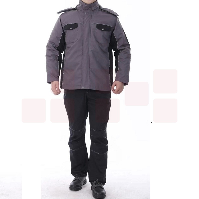 秋冬季耐磨工作服套装  防磨劳保服汽修服  防撕裂棉服 加棉工作服