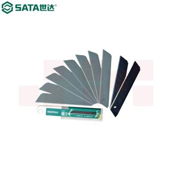 世达（SATA）美工刀刀片25x125MM   93438   10片/套