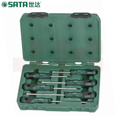 世达（SATA）6件T系列一字、十字螺丝批组套货号09309
