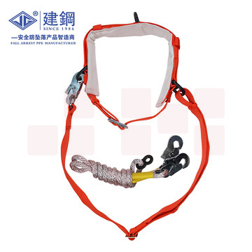 建钢 680107 电工双保险安全带