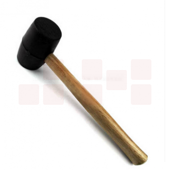 巨联（JULIAN）胶皮锤橡皮锤铺贴贴地板砖专用工具胶皮安装锤皮榔头 1000G    30个/件