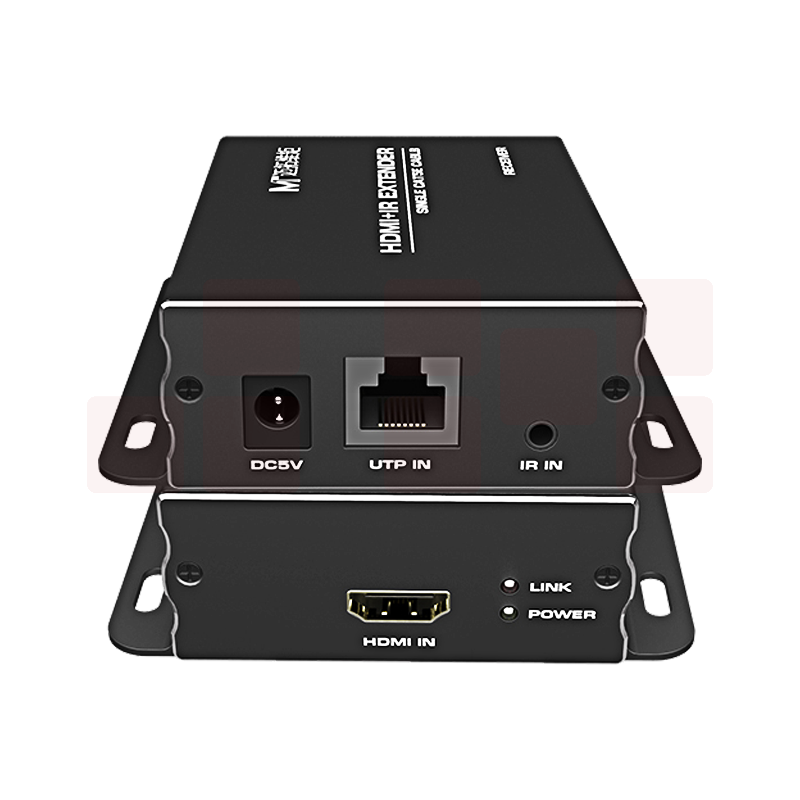 迈拓维矩MT-ED05  HDMI延长器 60米长网传RJ45放大器3D红外回传高清