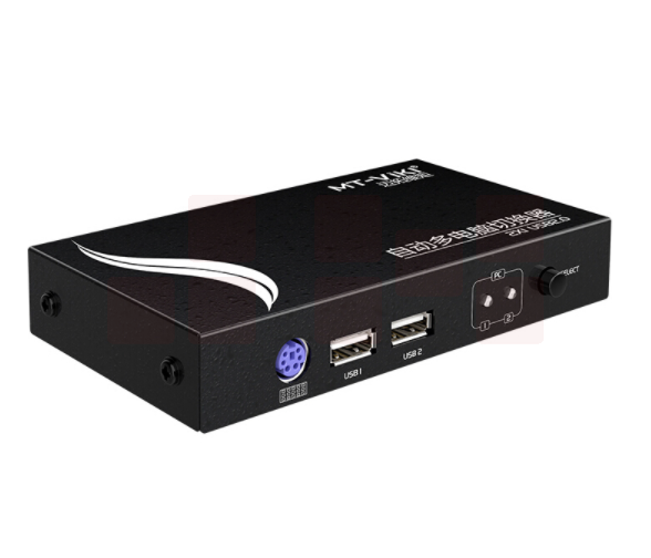 迈拓维矩MT-271UK-L kvm切换器2口usb显示器电脑vga切换器自动2进1出