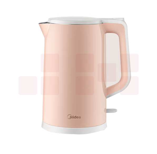 美的（Midea）1.7L电水壶电热水壶防溢水壶无缝内胆双层 快速沸腾SH17X1-313
