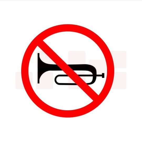 交通标志牌道路标示牌定做反光道路安全指示牌警示牌小区物业工厂告示牌  直径60cm（不含安装）