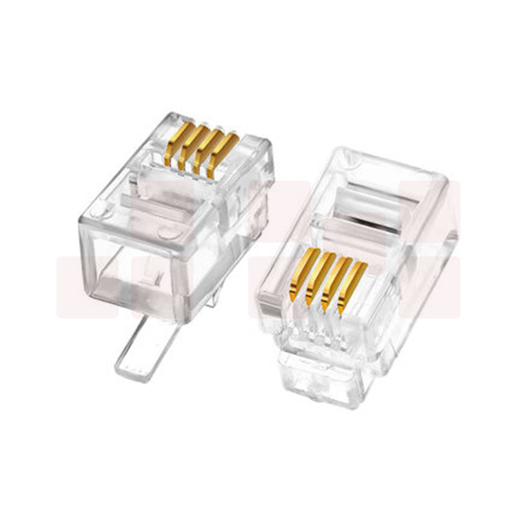 巨联 四芯(4P4C）水晶头