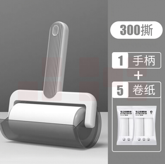 太力 粘毛器衣服粘毛滚筒除毛滚毛沾毛器 5纸1器