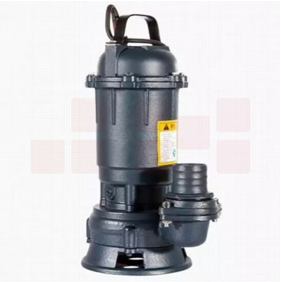 上海人民 单相污水污物潜水电泵 220V WQD6-16-0.75  含兰水带