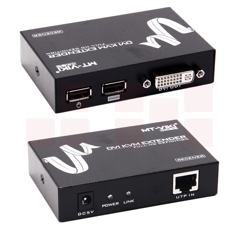 迈拓维矩MT-70DK kvm延长器网线转dvi70米rj45网络延伸传输信号放大