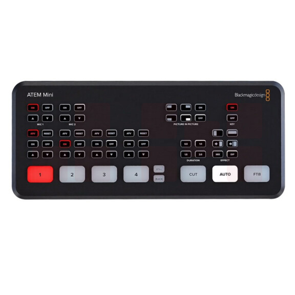沣标（FB） BMD ATEM Mini 专业广播级切换台导播台 推流直播设备 USB直连电脑 ATEM mini 4路HDMI 标准版 货号：ZF