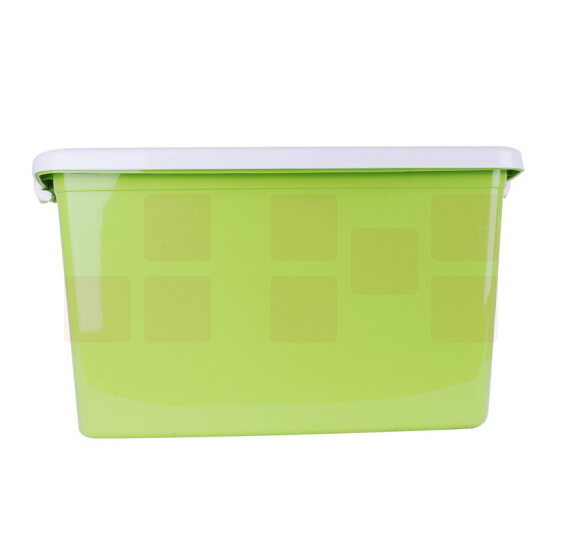 整理箱 收纳箱  绿色  尺寸：52*37*31
