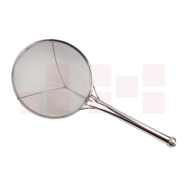 御丰 26#不锈钢油隔 厨房过滤网勺去油脂滤油小油捞漏勺子捞油勺密厨房