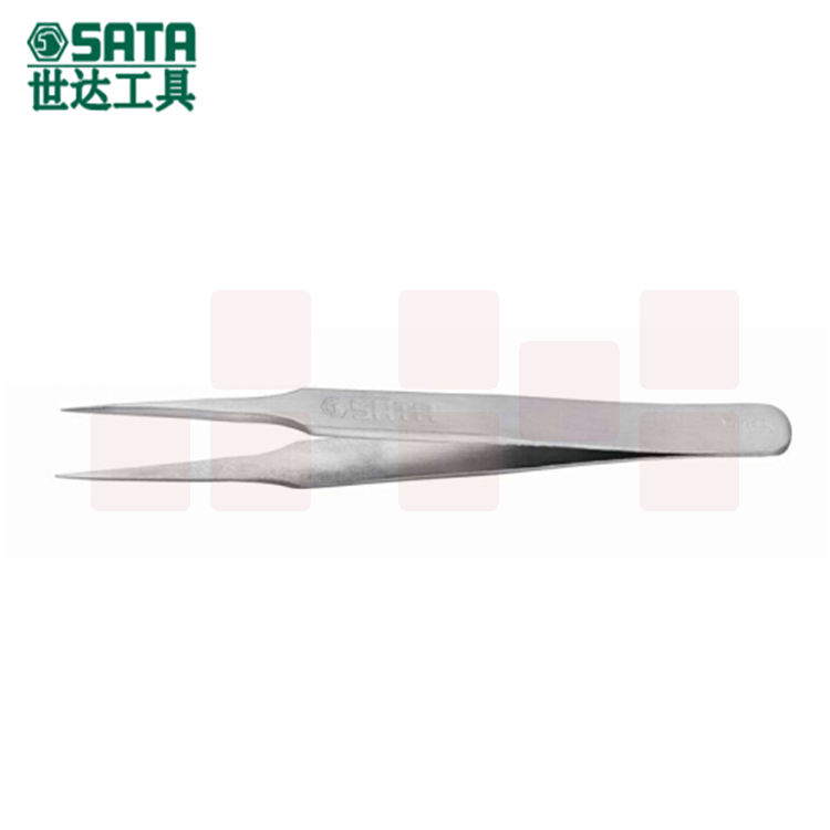 世达（SATA)   03105	微尖头镊子115MM