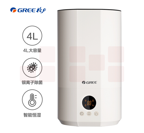 格力（GREE）SCK-40X71 加湿器 4升大容量 上加水