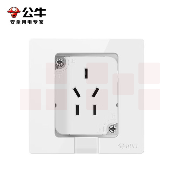 公牛（BULL） 插座 隐形小二三极插座  可调节  GTBZ231   货号：YC