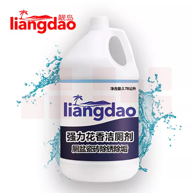 靓岛  强力花香洁厕剂 洁厕灵 马桶清洁剂  3.78KG/桶  货号：LJ