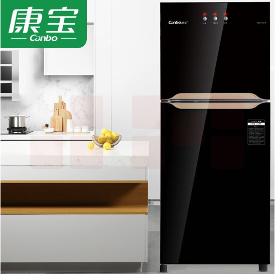 康宝  XDZ130-YD28 小型立式臭氧杀菌 高温消毒厨房碗柜 独立控制二星消毒柜 130升