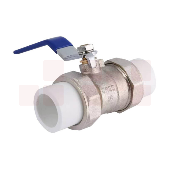 PPR球阀   PPR截门 一寸半  DN40 货号：ZF