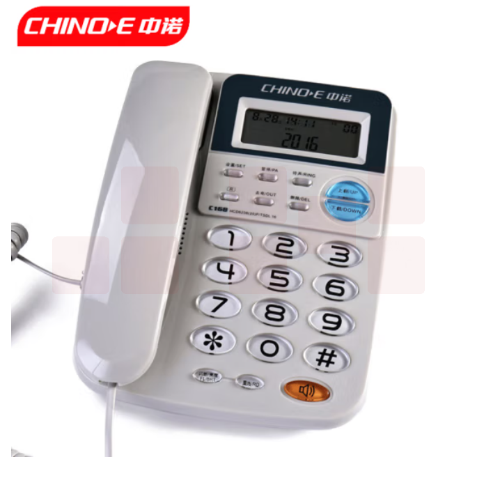 中诺  C168 电话机  R键转接免电池双接口  颜色随机