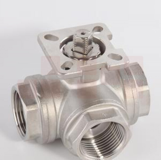 304不锈钢  三通球阀1000WOG 三通换向阀CF8M    DN40