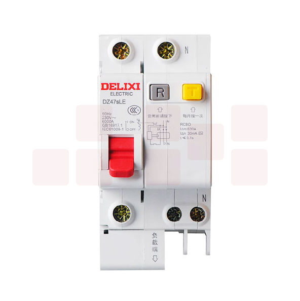 德力西 DZ47SLE 1P+N C型 25A (拼装) 漏电保护断路器