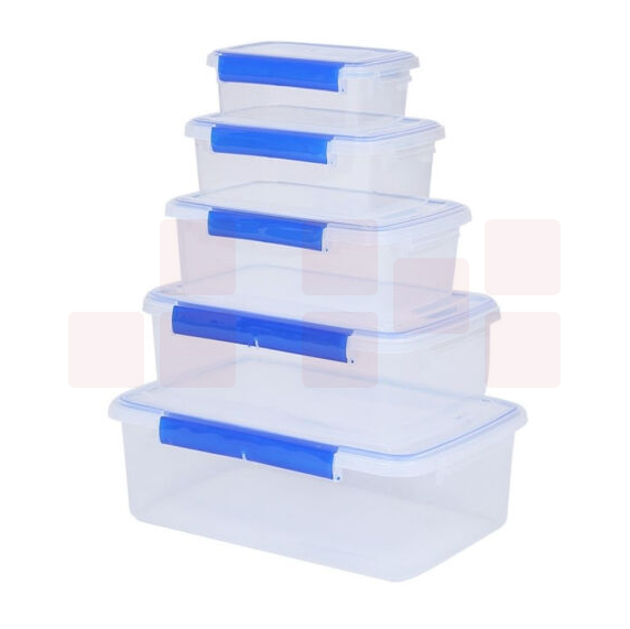 长方形透明收纳盒 密封盒 23L