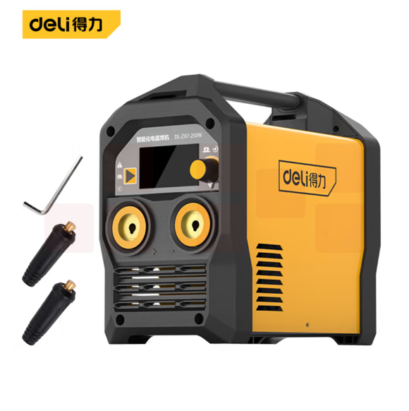 得力电焊机 手提直流小型焊机便携式双电压DL-ZX7-250W  货号：GD