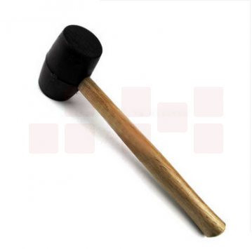 巨联 450G 胶皮锤橡皮锤铺贴贴地板砖专用工具胶皮安装锤皮榔头