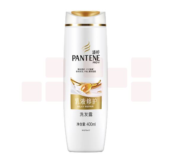 潘婷乳液修护洗发水400g 抚平毛躁 洗发露洗发膏