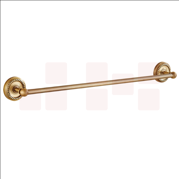 辉煌（HHSN） 5J6808-MGG 全铜单杆毛巾杆 浴室毛巾杆 挂毛巾杆