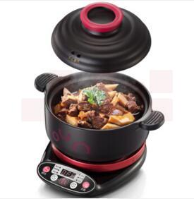 小熊（bear）电炖锅 陶瓷电砂锅煲汤锅焖锅全自动家用煮粥炖汤锅DSG-A30R5 2L+3L
