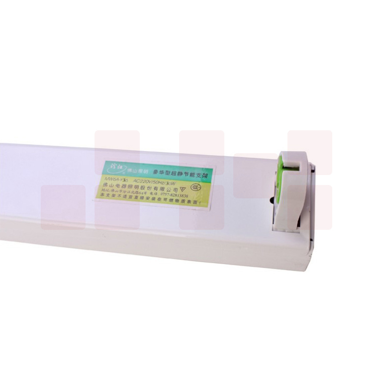汾江 电子支架 T8-36W1200mm荧光灯单管平盖灯架可安装杀菌灯管