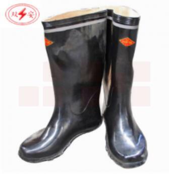 双安 长筒电工鞋 绝缘胶鞋 安全鞋工矿靴 长筒雨靴 6 KV（号码请备注）