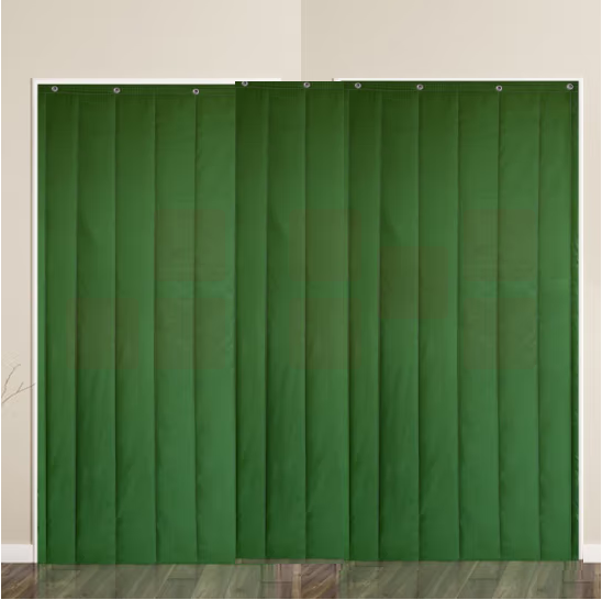 布艺棉门帘 家用挡风门帘 2.46*2.61米 货号：TXH