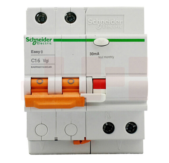 施耐德  2PC16A 断路器带漏电保护EA9