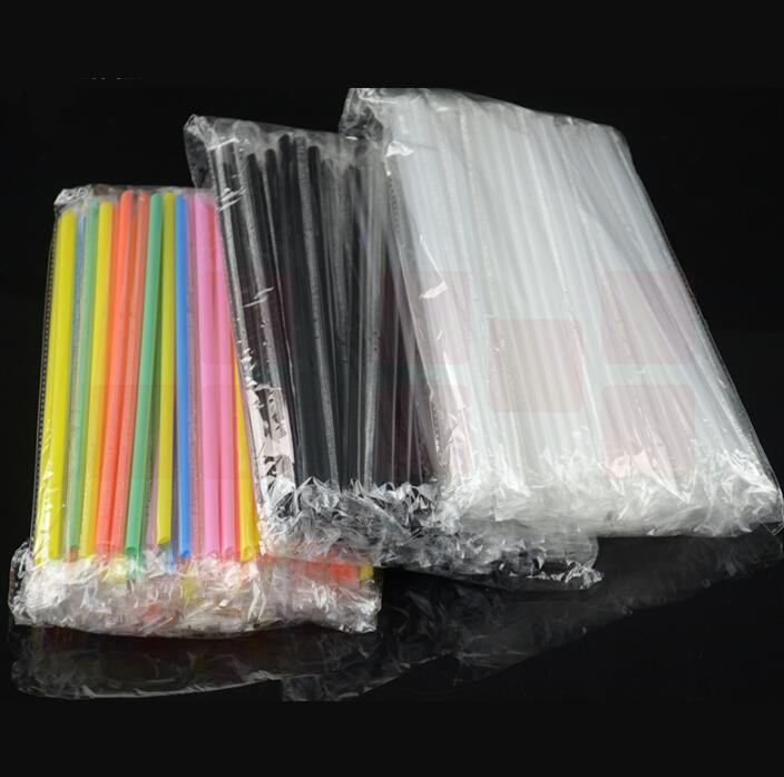 巨联（JULIAN )  四色一次性  超长吸管