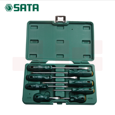 世达（SATA）8件A系列一字、十字螺丝批组套货号09306
