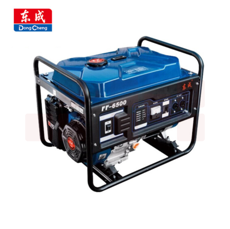 东成 FF-6500 汽油发电机5KW单相230V单缸单相手启动、