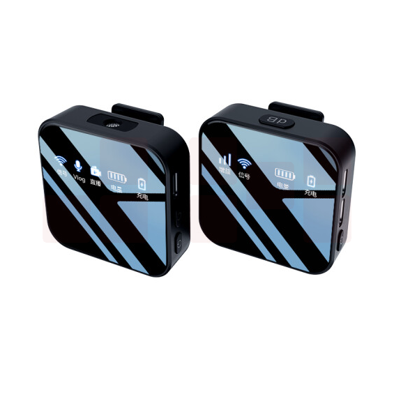 纽曼  MC80 无线领夹麦克风直播录音设备小蜜蜂收音器