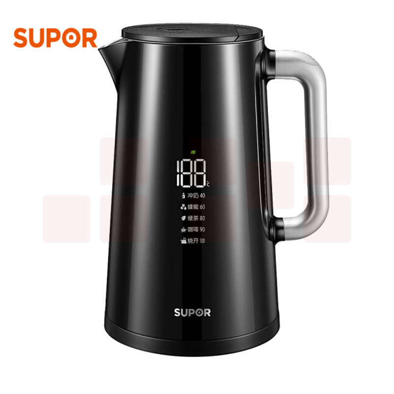 苏泊尔（SUPOR）SW17S62A  1.7l电水壶热水壶 保温304不锈钢电热水壶