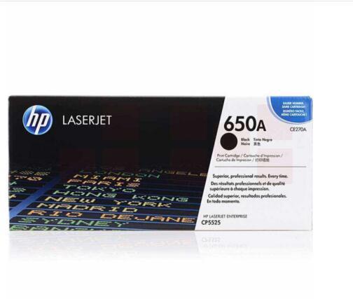 惠普（HP） 黑色    CE270A 650A  (适用LaserJet CP5520)750DN