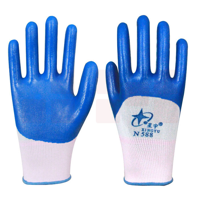 星宇 N518劳保涂胶手套12付/打