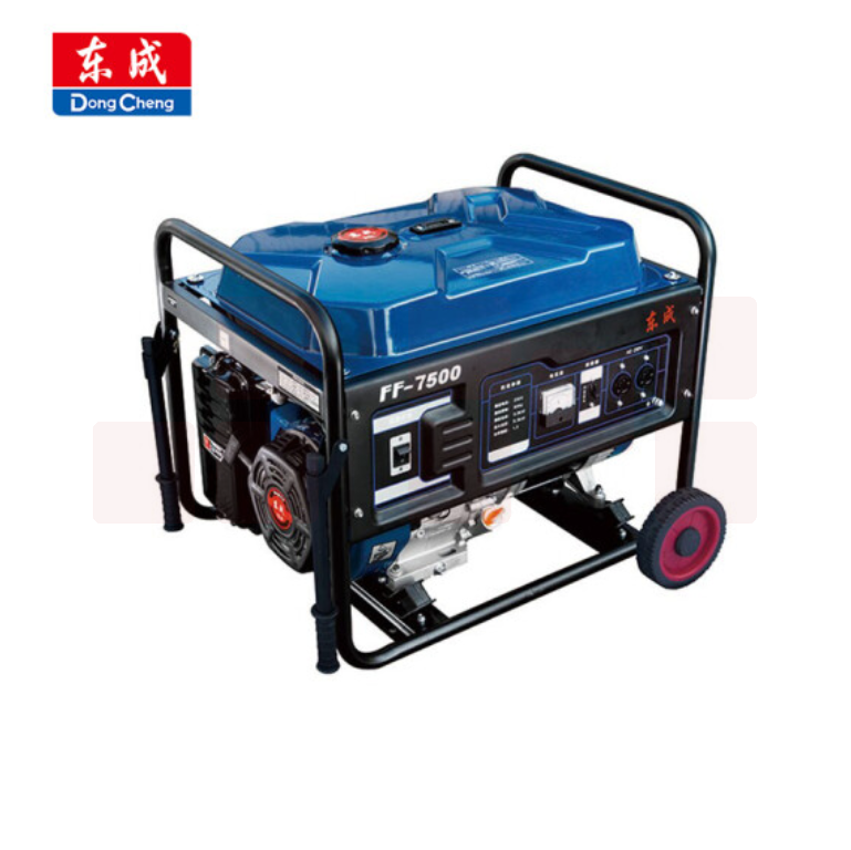 东成 FF-7500 汽油发电机6.5KW单缸四冲程单相手启动