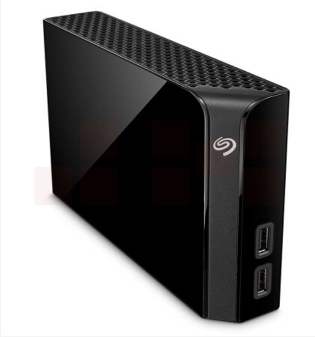 希捷 桌面移动硬盘 8TB USB Hub 扩展坞 3.5英寸 大容量存储 拓展坞