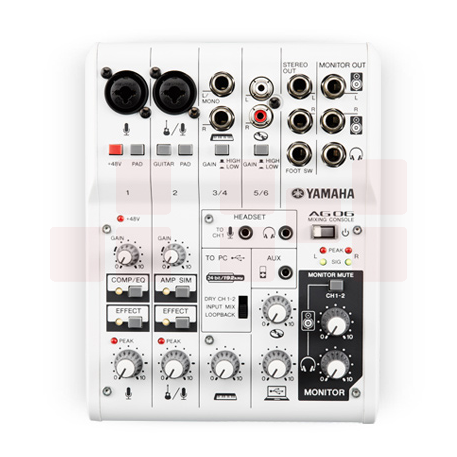 雅马哈 AG06调音台