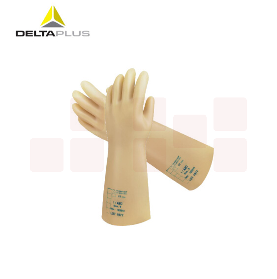 代尔塔  207001 5000V绝缘电工高压劳保手套