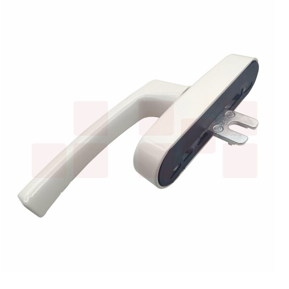 门窗把手窗户传动执手 塑窗把手 内开执手 白色