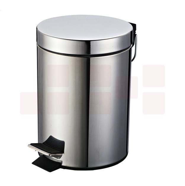 晟星运 不锈钢脚踏垃圾桶 8L