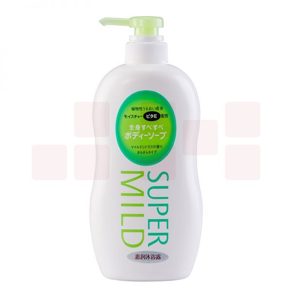 资生堂惠润清爽柔顺型 （淡雅柑桔香）沐浴露 650ml